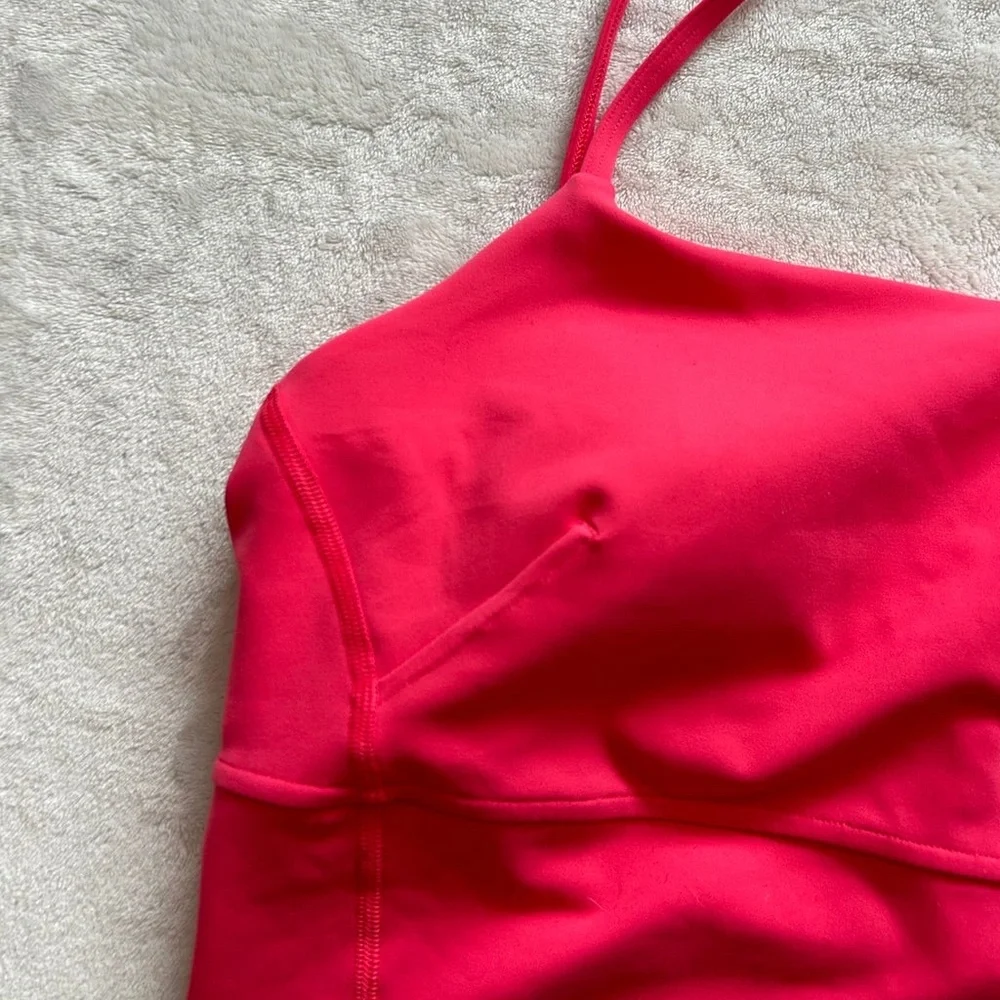 Lululemon Wunder Train Strappy Tank Top Lip Gloss - Picture 6 of 8